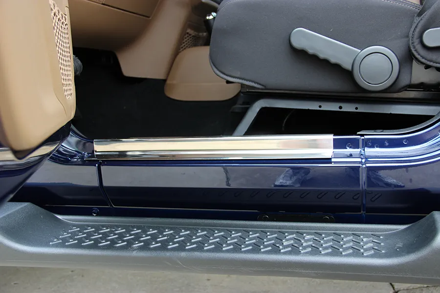 Jeep JK Entry Guards 4 Pieces 4 Door 07-18 Wrangler JK Polished Silver Kentrol product image