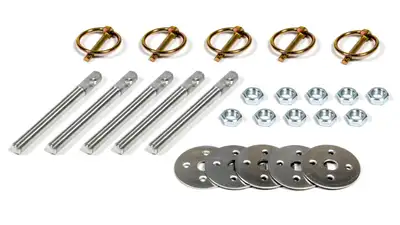 FiveStar Hood Pin Kit 1/2in Alum