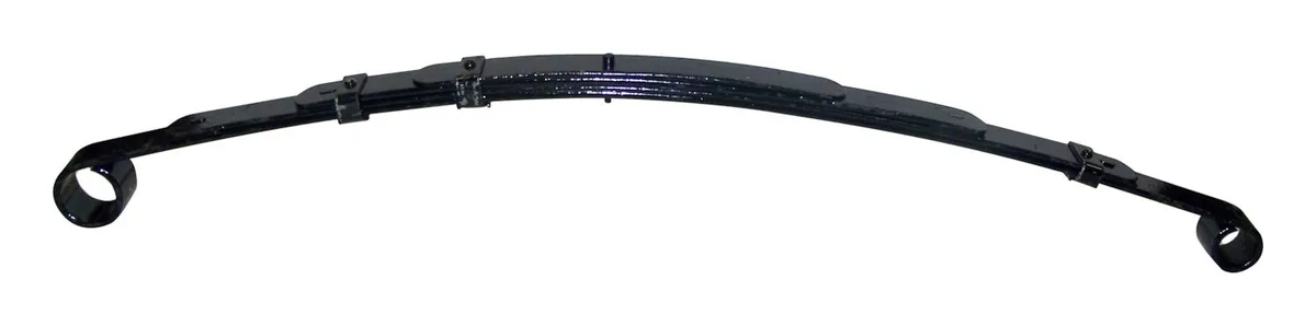 Crown Automotive Jeep Replacement 4886185AA HD Leaf Spring for 1984-2001 Jeep XJ Cherokee, 4-Leaf, No Bushings product image