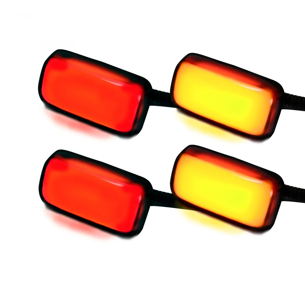 GMC Sierra & Chevy Silverado 15-25 (3rd & 4th Gen) Dually Fender Lights (4-Piece Set) - Multiple Lens & Colors product image