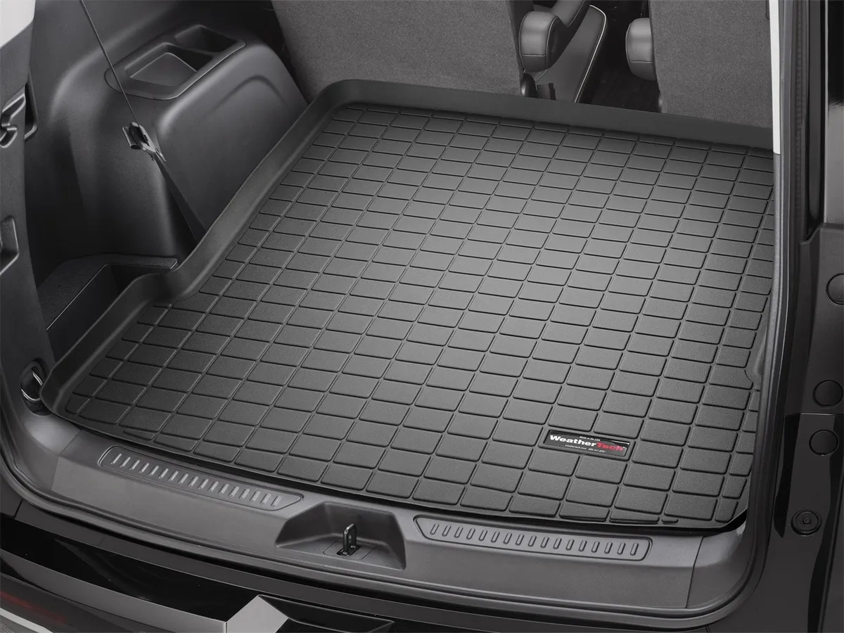 Black Cargo Liners GMC AcadiaAcadia Denali 2017 + Fits 6 7 Passenger models only product image