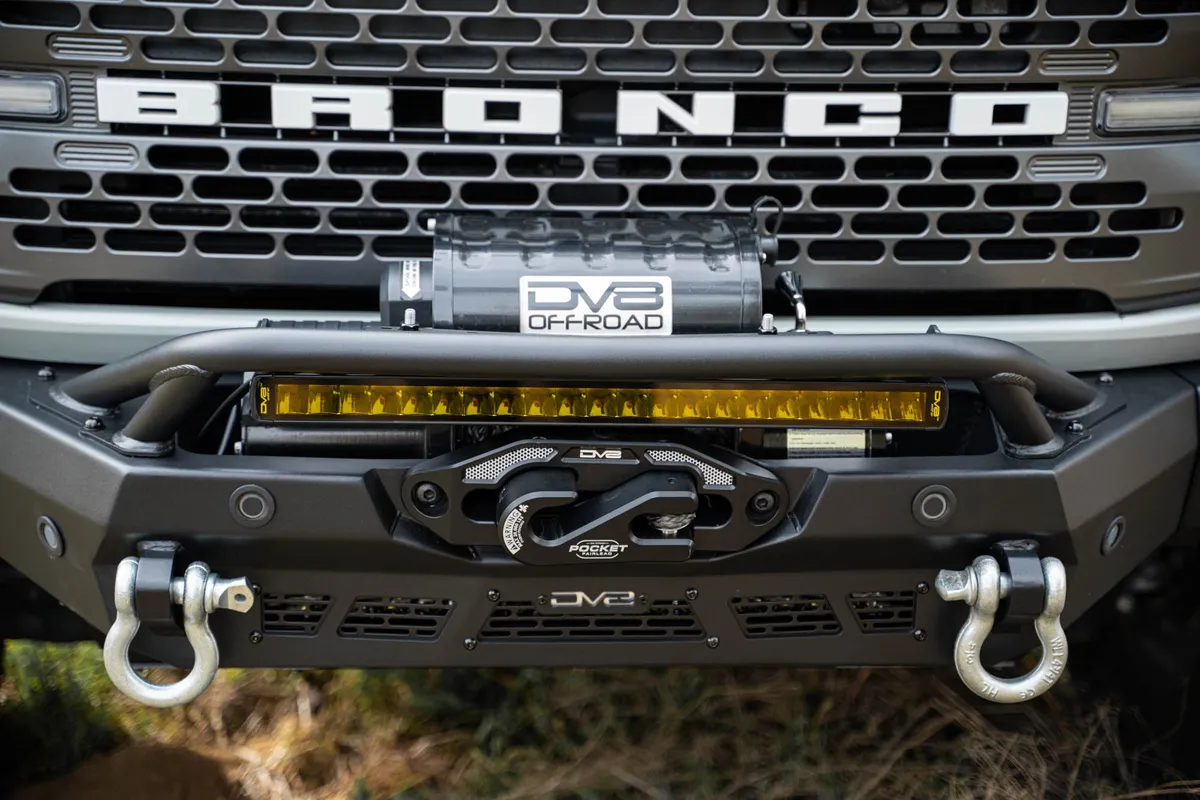 20-Inch Elite Series Amber LED Light Bar | Single Row product image