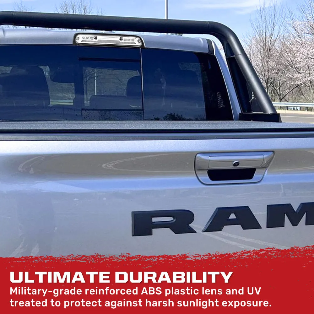 LED 3rd Brake Dodge 19-21 RAM 1500 And 19-21 RAM 2500 3500 - Ultra High Power Red LED 3rd Brake Light Kit w Ultra High Power Cree Xml White LED Cargo Lights - Clear Lens product image