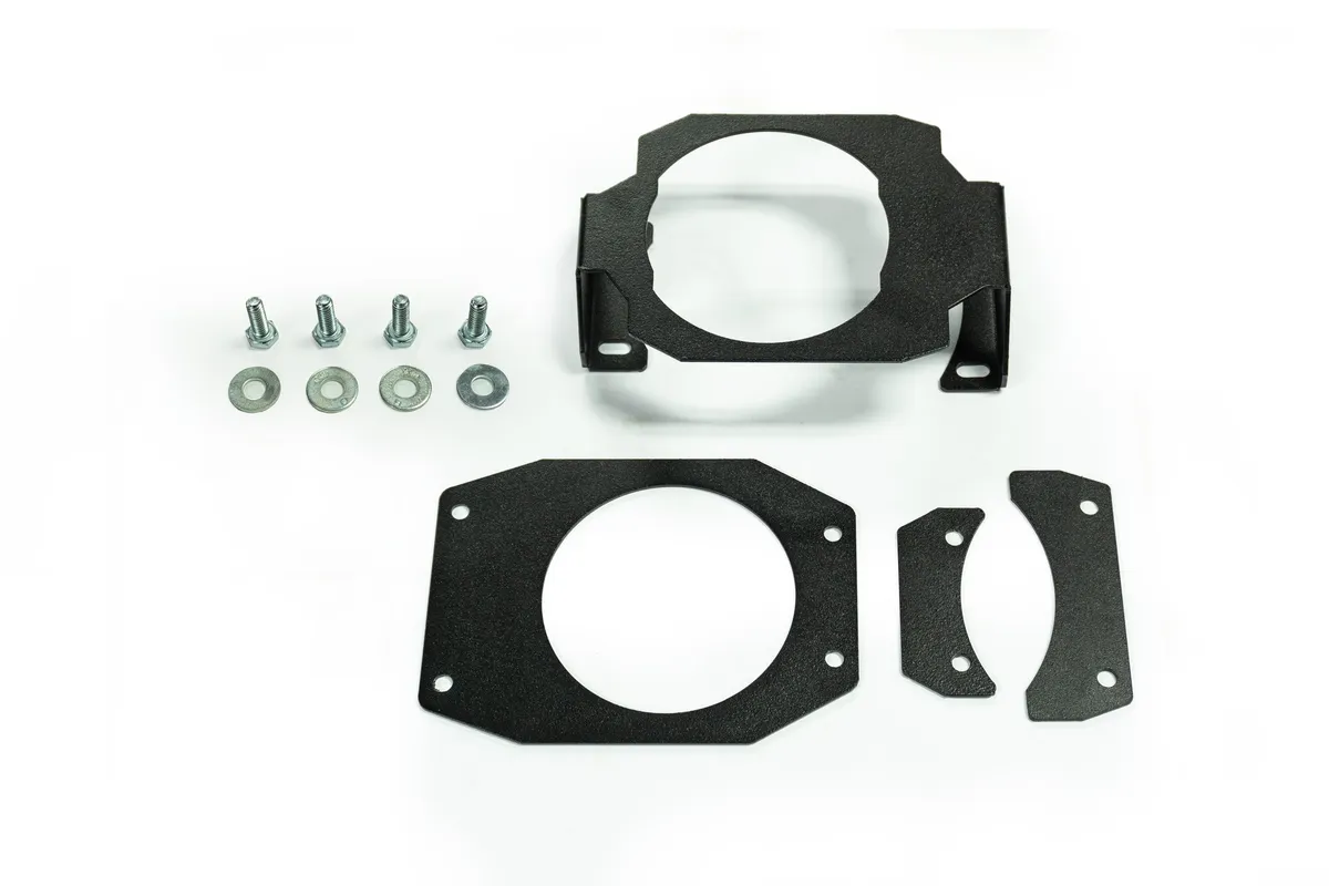 JL/JT LED Mount Kit (For Rubicon/ Steel Bumper Only) (Black Powder Coated) product image