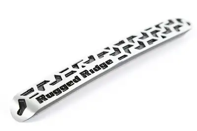 Rugged Ridge Door Handle Inserts Contrast Tread; 0717 JK 2d