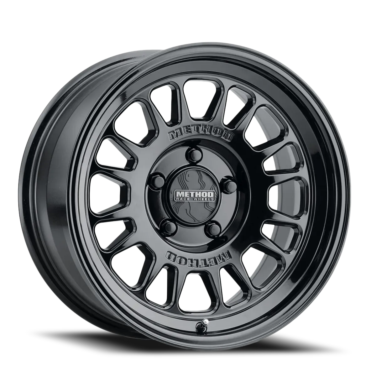 Aluminum Wheels 17x8.5 MR318 Bolt Pattern 5 On 127 Offset 0 Lip Size 1.97 Gloss Black GB Method product image