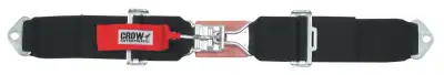 crow safety Seat Belt 3in Wide 50in Long Bolt In Black