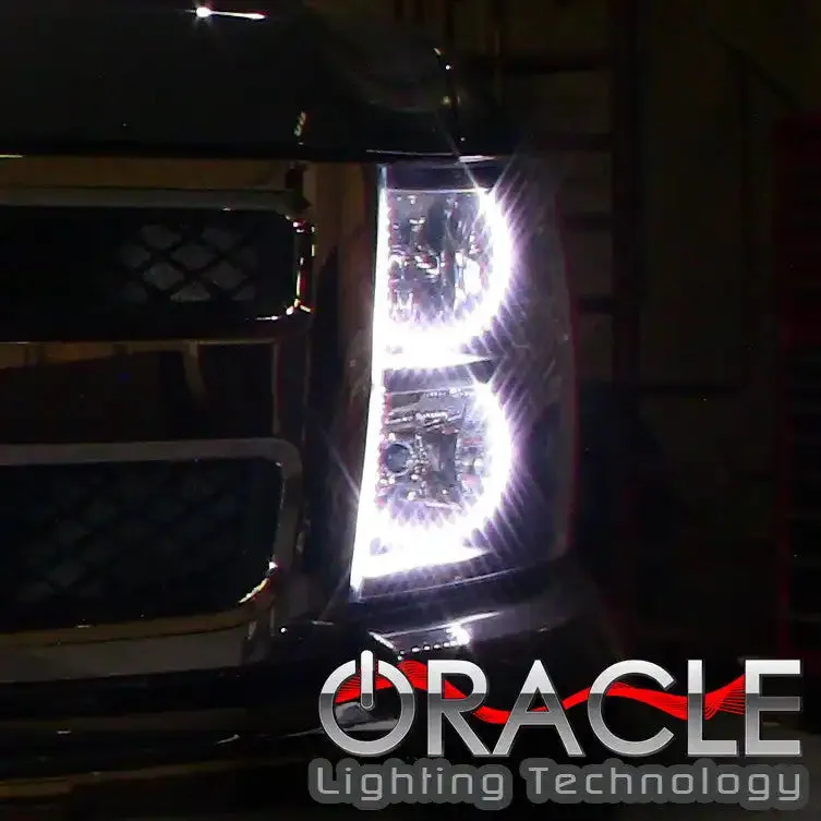 2653-334 - GMC Sierra 2007-2013 ORACLE ColorSHIFT Halo Kit (Round Ring Design) product image