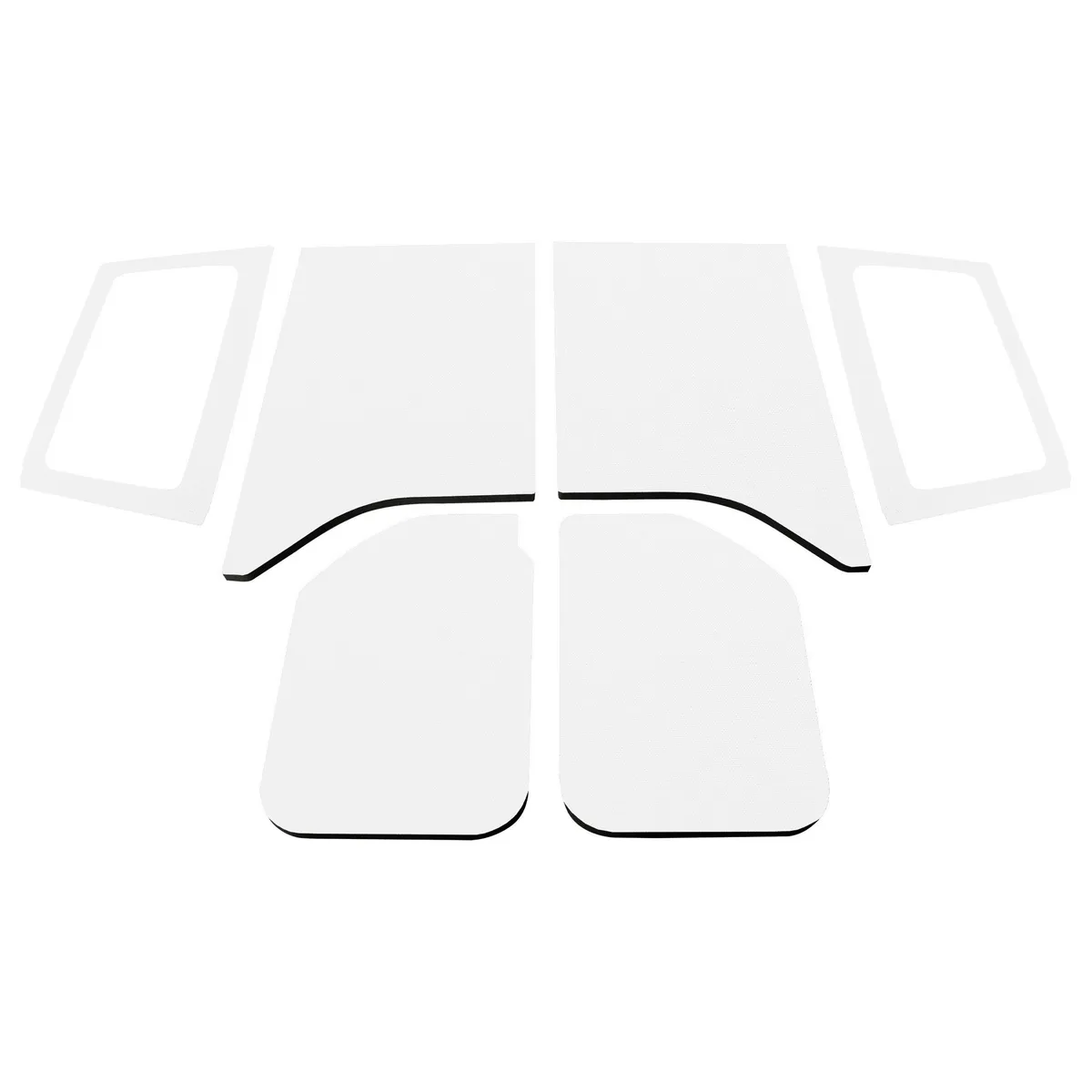 DEI 50287 '11-'18 Wrangler JK 2-Door White Original Finish Complete Headliner Kit 050287 product image