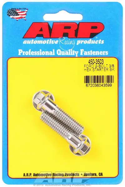 ARP Auto Racing Ford SS 2-bolt hex starter bolt kit