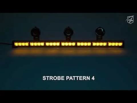 Xprite 31" Traffic Advisor Strobe Light Bar | Controller COB Series