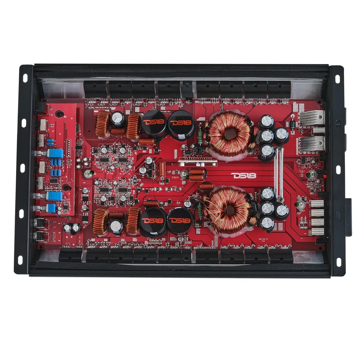 HOOLIGAN KO Full Range Class D 4-Channel Amplifier 4 x 300 Watts Rms @ 4-Ohm Made In Korea product image