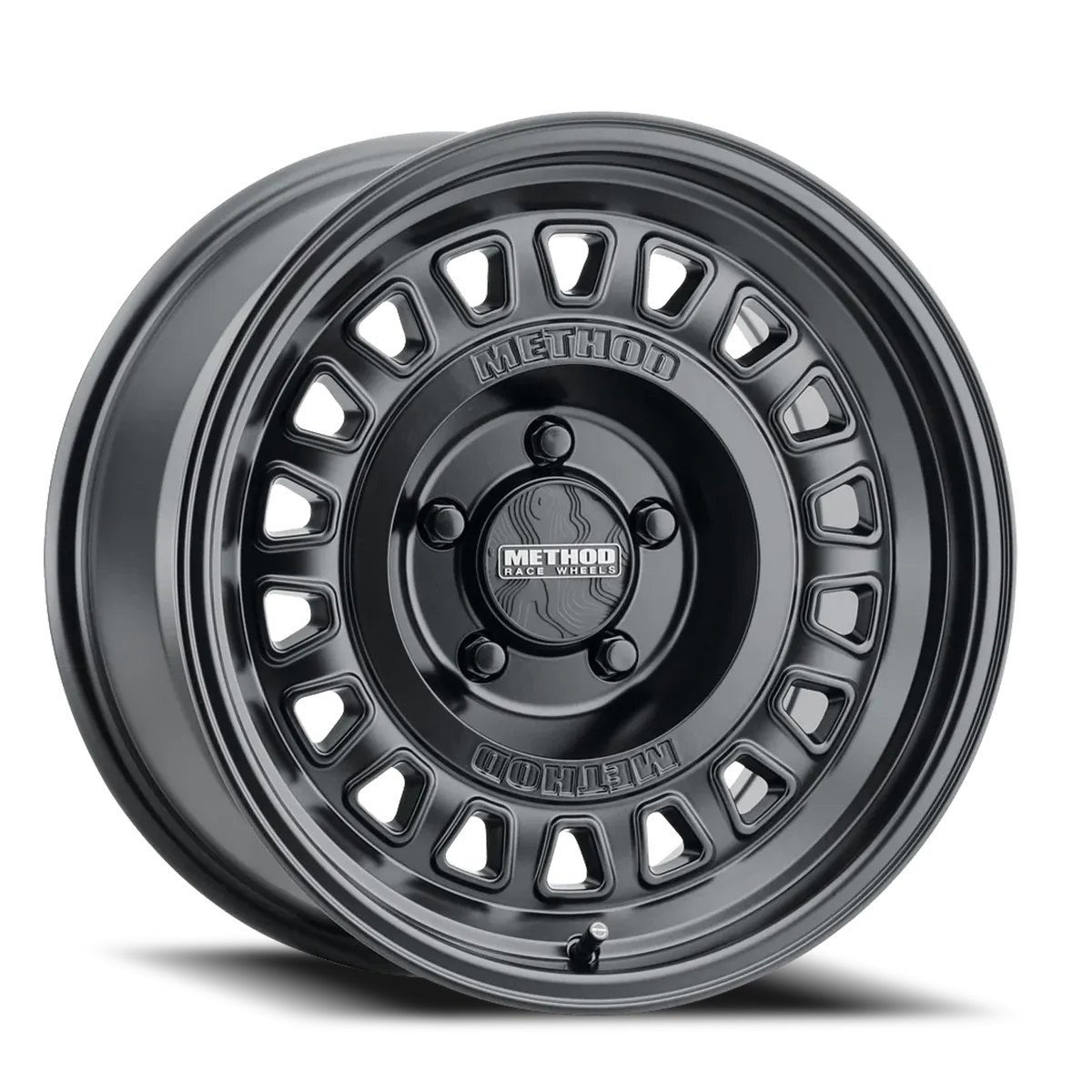 Aluminum Wheels 17x8.5 MR320 Bolt Pattern 5 On 127 Offset 0 Lip Size 2.76 Matte Black MB Method product image