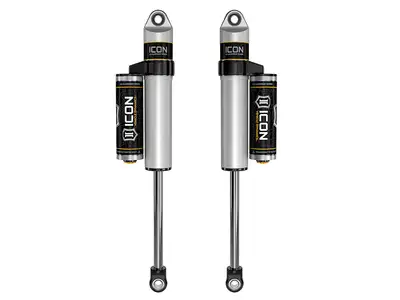 ICON Vehicle Dynamics ICON 2001-Up GM 2500/3500 HD, 6-8” Lift, Rear 2.5 VS Piggyback Res Shocks, Pair