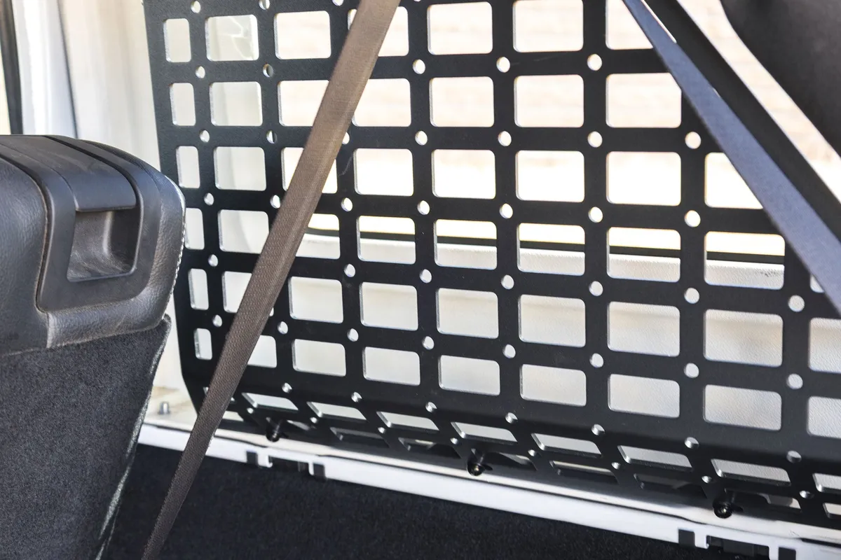 0718 Jeep Wrangler 4door Hard Top Models Only Pocketed Rear Window Molle Panel product image