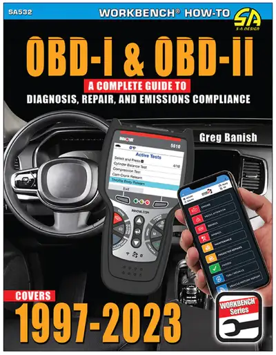 SA Design Books OBD-I & OBD-II: A Complete Guide to Diagnosis, Repair & Emissions Compliance