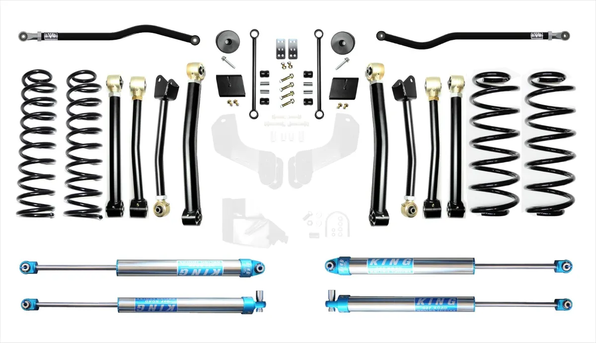 Jeep Wrangler JL 2.5 Heavy Duty Enforcer Overland Lift Stage 4 Plus With EVO Spec King 2.5 Shocks product image