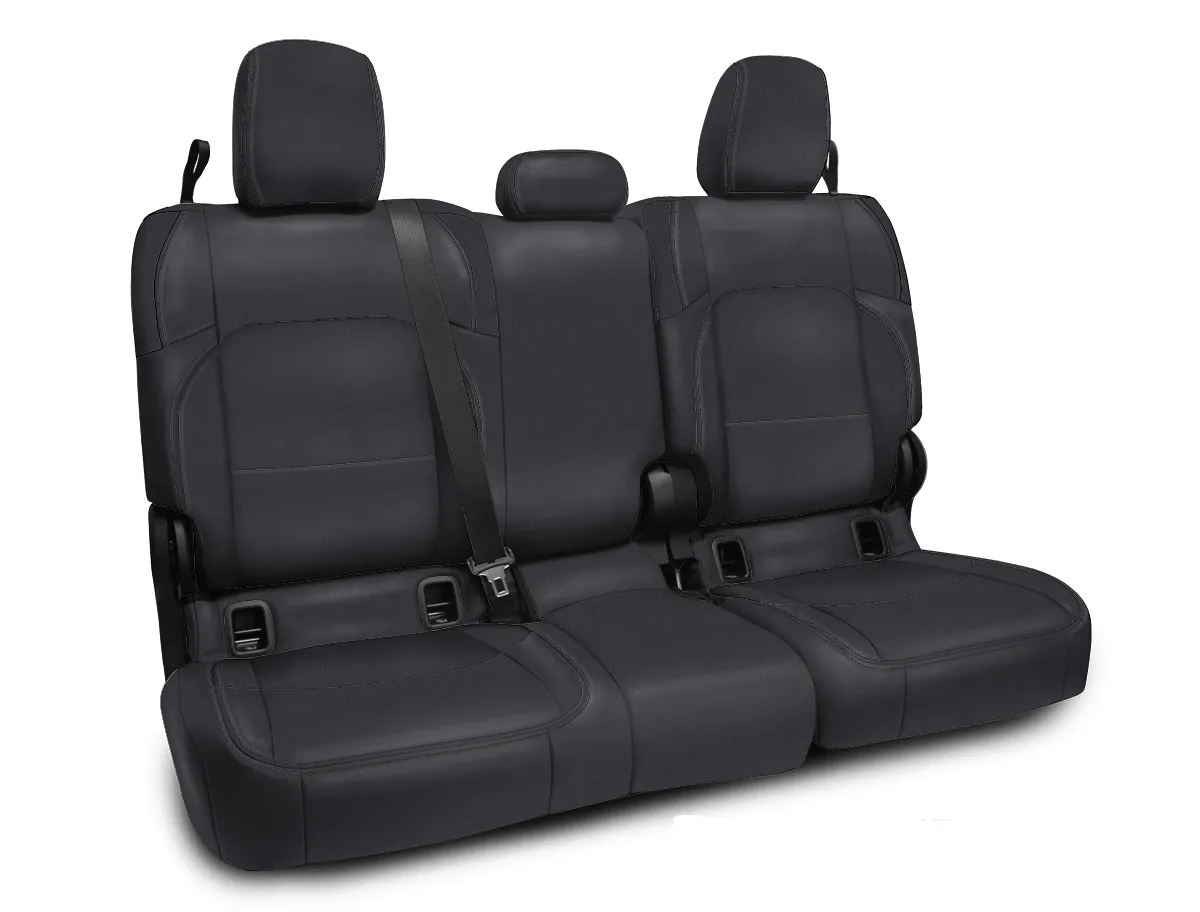 Rear Bench Cover for Jeep Gladiator JT with no Armrest All Black PRP Seats product image