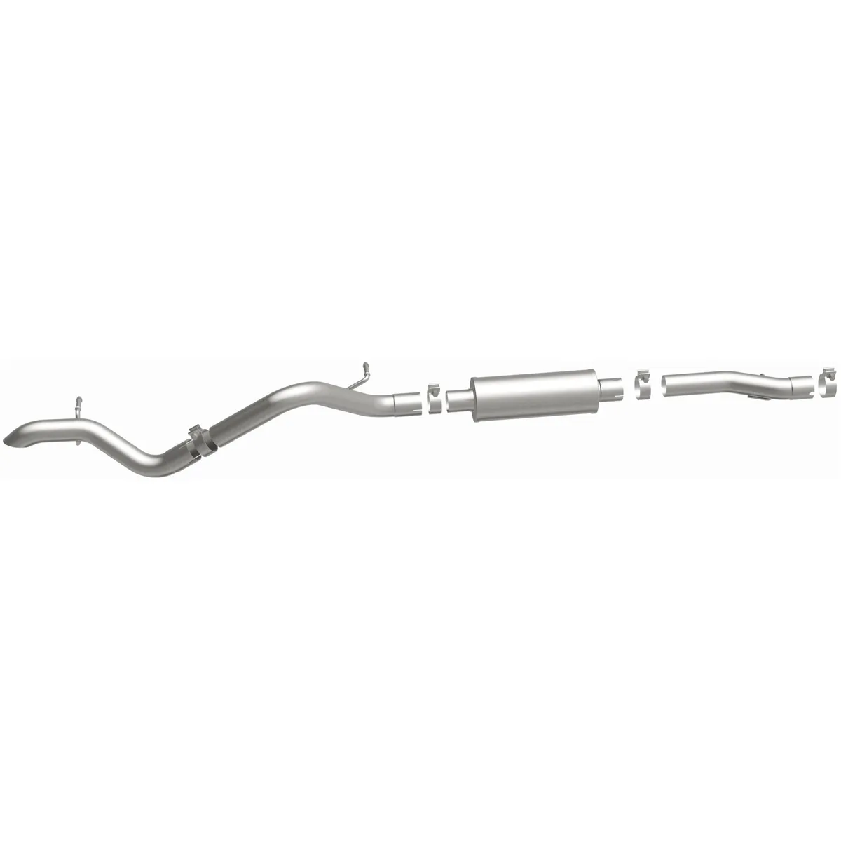 MagnaFlow® 2007-2011 Jeep Wrangler 3.8L Rock Crawler Series™ Cat-Back Performance Exhaust System 15238 product image