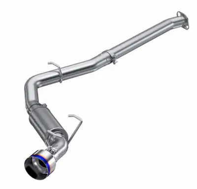 MBRP Exhaust T304 Stainless Steel 3 Inch Cat-Back Single Rear Exit with Brunt End Tips for 13-Up Subaru BRZ, 17-Up Toyota GR86 and 13-16 Scion FR-S MBRP