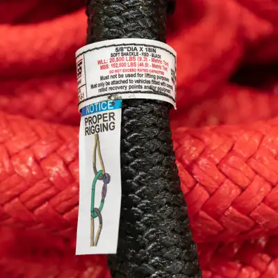 Factor 55 Extreme Duty Soft Shackle 5/8 Inch X 18 Inch Factor 55