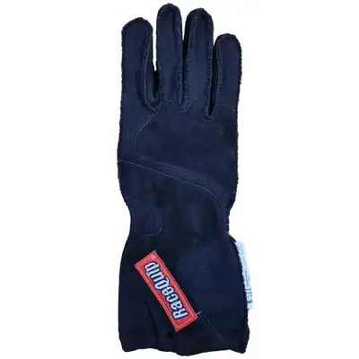 Racequip Gloves Outseam Black / Black Large SFI-5