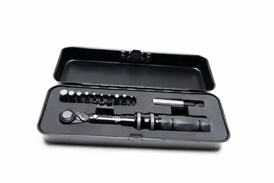 Swagman Medium Foldling Torque Wrench Set (10 Bits & Extended nm Settings 212)