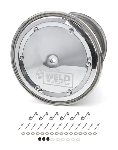 WELD Racing 15x14 Wide 5 XL 5in BS w/Inner B/L & Outer Cvr