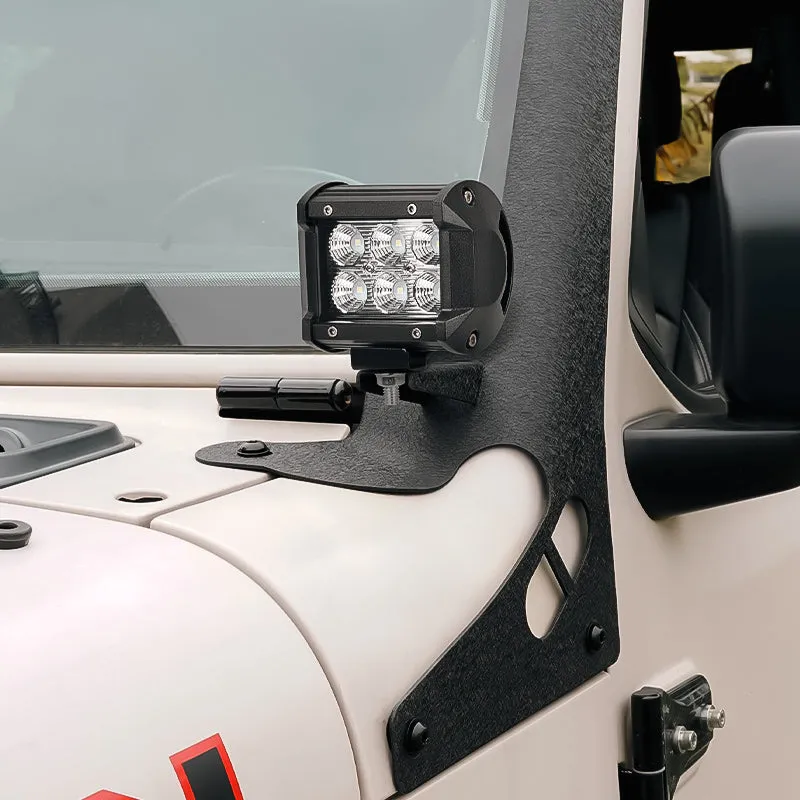 "52"" Jeep Light Bar & Pods & Brackets for 2018-Later Wrangler JL JLU & Gladiator | Prevail Series" product image