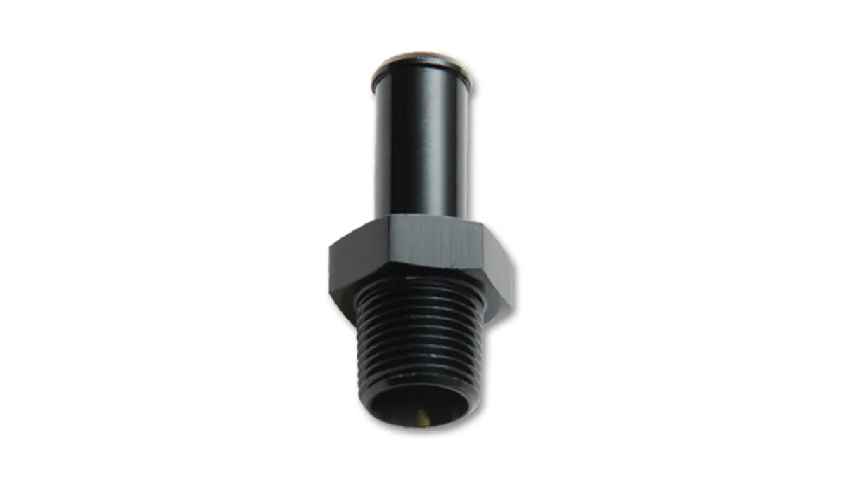 Vibrant Performance - 11201 - Male NPT to Hose Barb Straight Adapter Fitting; NPT Size: 1/4 in.; Hose Size: 3/8 in. product image