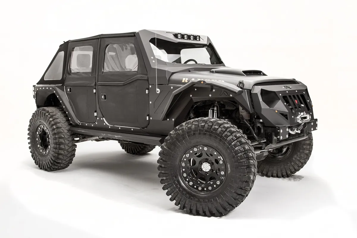 Jeep JK Front Fender Flare Jeep JL Front Fender Flare must use base fender JL2000-1 product image