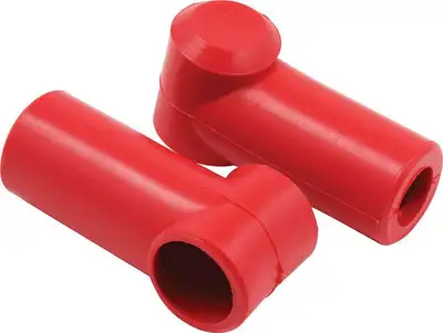 Allstar Performance Terminal Covers Red for Batt Disc 10pk