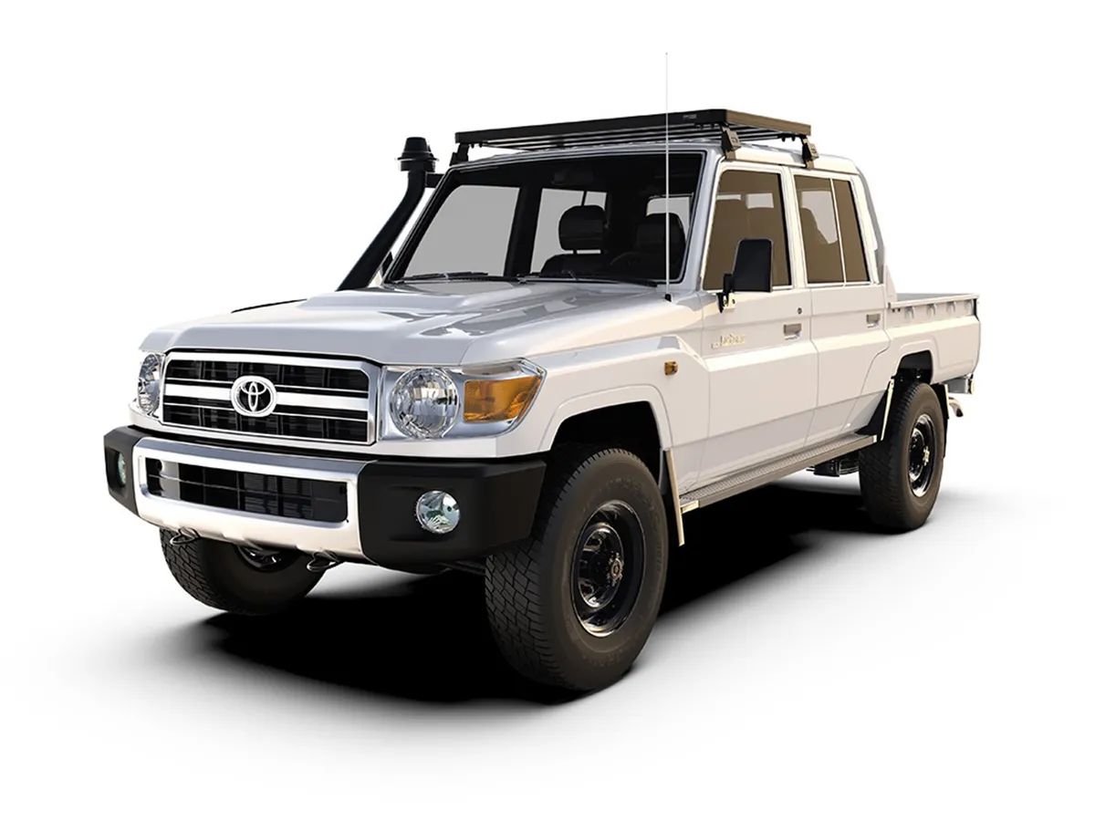 Slimline II 3/4 Roof Rack Kit; For 1999-2023 Toyota Land Cruiser 78 Series Double Cab Pickup; product image