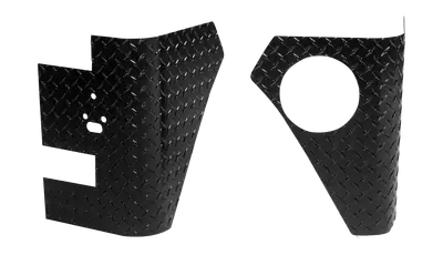 Warrior Products Dia Plate Corners TJ Black