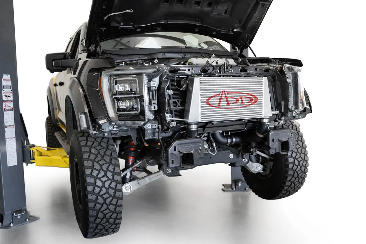 2015-2025 Ford F-150 & Raptor ADD High Mount Intercooler Upgrade Kit product image