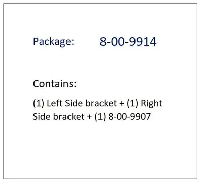 EXPOSED RACK Jl-U JT Frntbrkts Wbolts