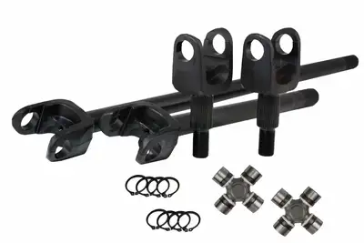 Revolution Gear & Axle Dana 30 TJ/XJ/ZJ 30 Spline 4340 Chromoly USA Made Front Axle Kit Revolution Gear