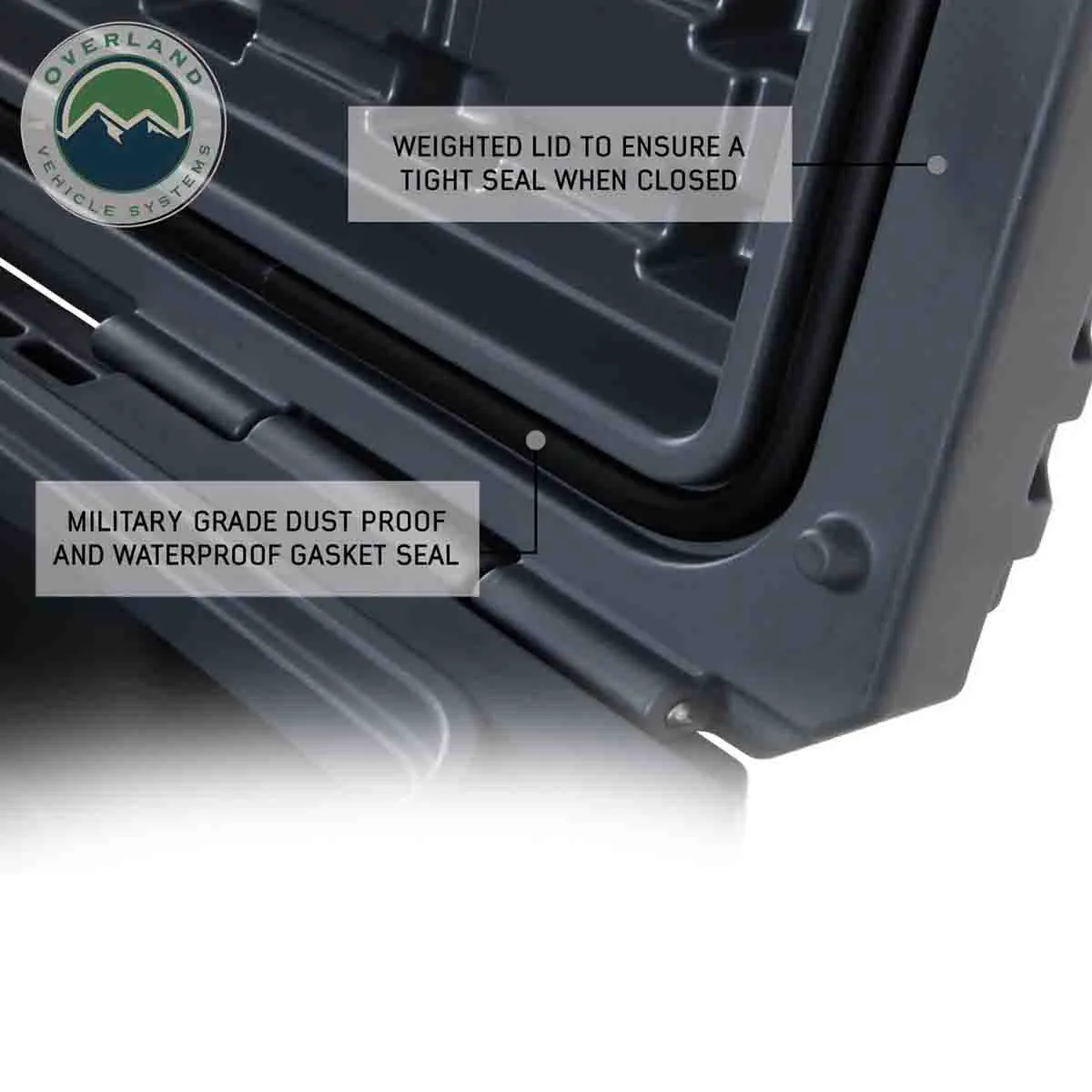 Stay Dry With Overland Vehicle Systems 53 Quart Dry Box Overland Vehicle Systems product image