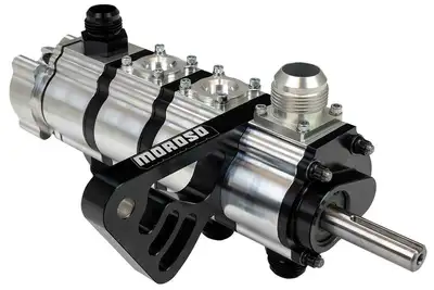 Moroso Oil Pump 4 Stage Trilobe Driver/Ls Door Car Mount 1.500 ps w/ Fuel Pump Drive