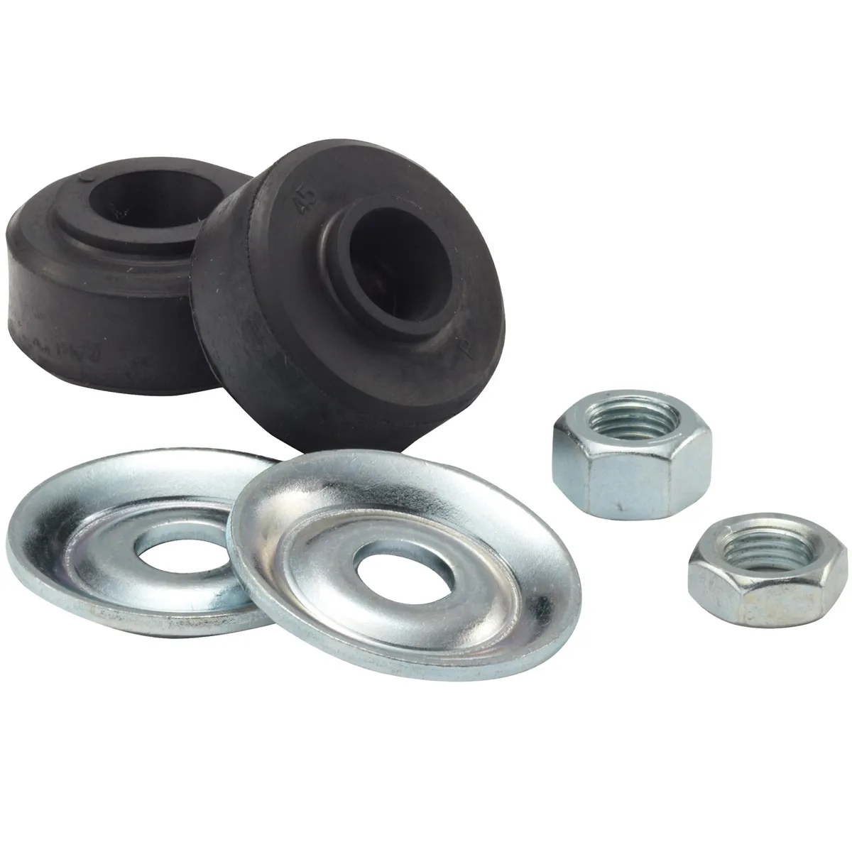 QA1 MK03 Shock Stud Bushing Kit, With Jam Nut product image