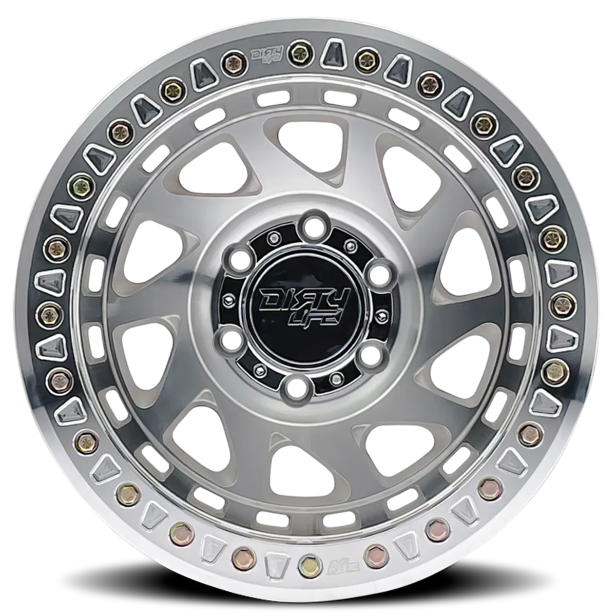 Dirty Life Race Wheels Enigma Race 9313 Machined 17X9 6-139.7 -12Mm 106Mm product image