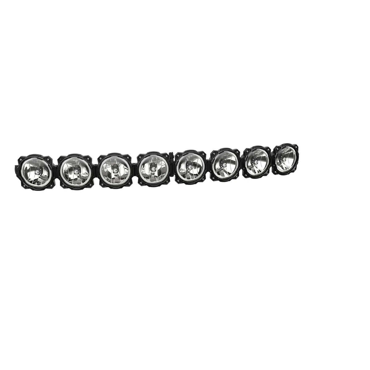 KC HiLiTES KC Hilites 50 in Pro6 Gravity LED - 8-Light - Curved Light Bar System - 160W Combo Beam