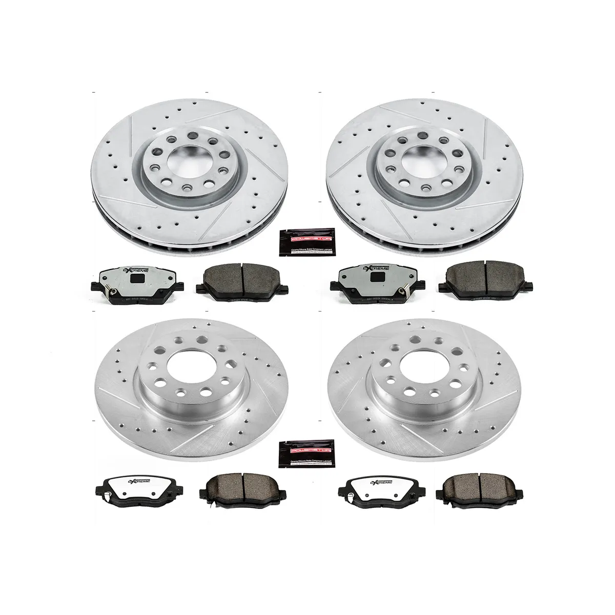Z36 Truck/Tow Upgrade Kit: Drilled/Slotted Rotors; Carbon-Fiber Ceramic Pads W/Hardware product image