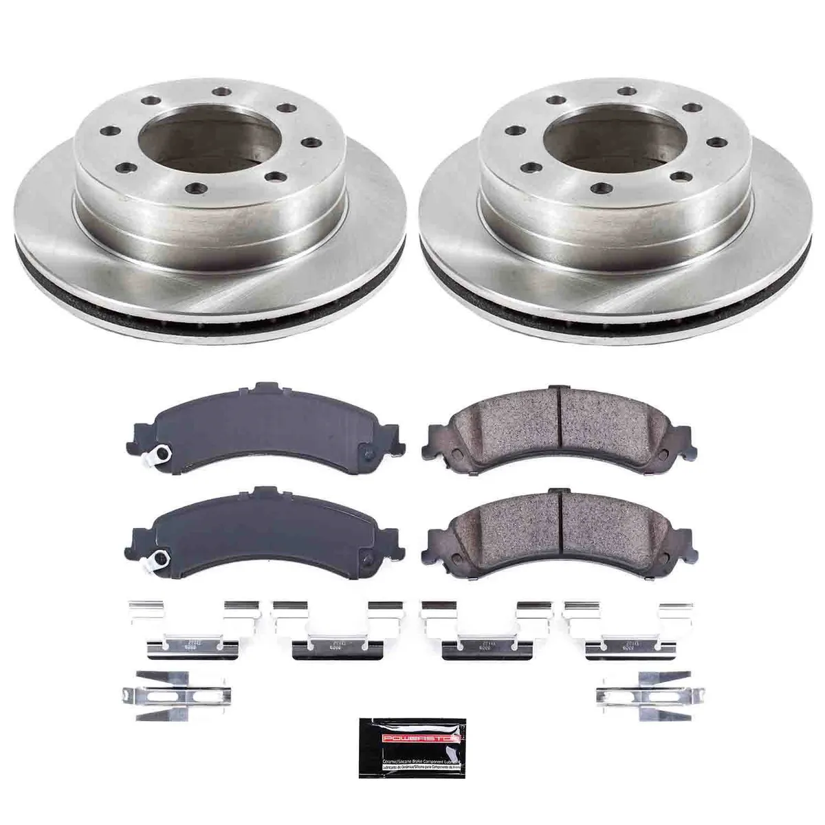 Autospecialty Brake Kit Rear 2005 Chevy Silverado 1500 HD 2WD 2005 Chevy Silverado 1500 HD 4WD 2005 g product image