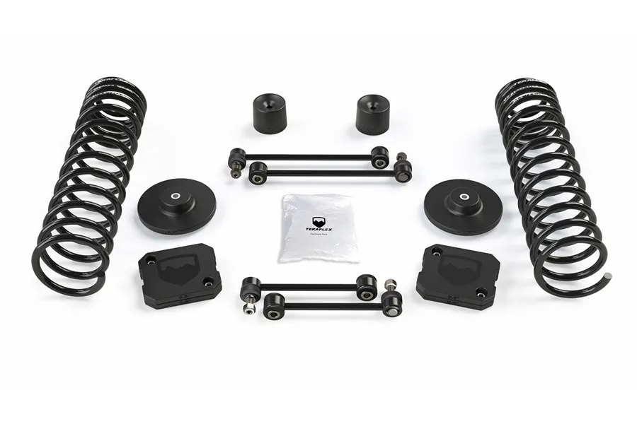 TeraFlex JT 2.5in Coil Spring & Spacer Base Lift Kit – no Shock Absorbers