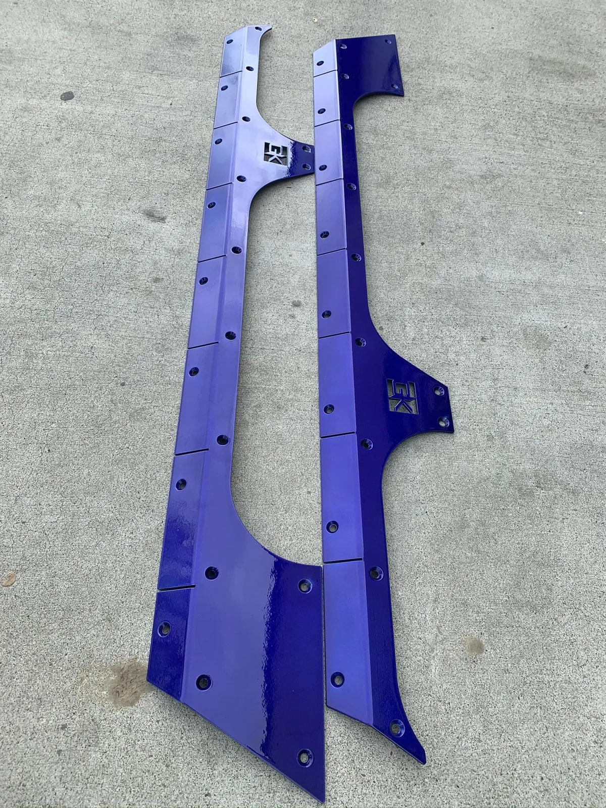 Gauntlet Series Rocker Guards for Jeep JK Wrangler product image
