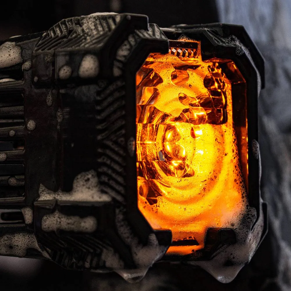 "Recon1 2"" LED Pod Lights Spot Flood Beam With Amber DRL" product image