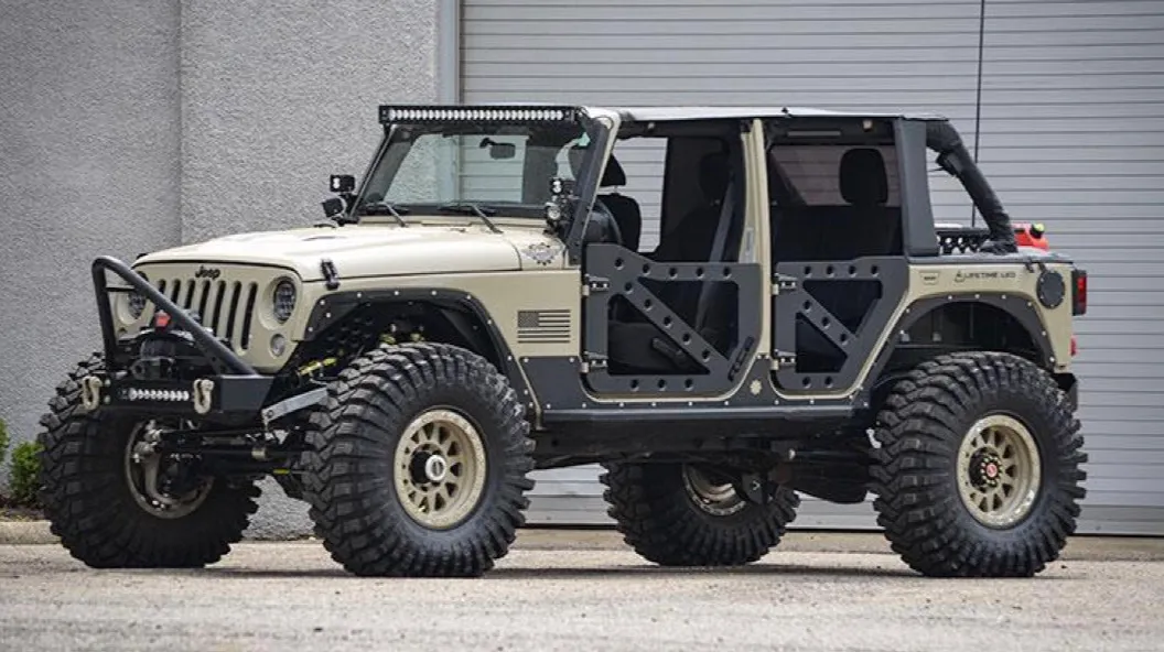 Doors 2007-2018 Trail, Dimple Die Style Fronts Only Bare product image