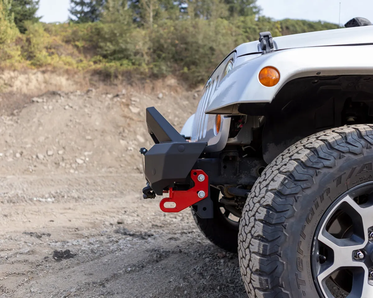 0717 Wrangler JK Raid Series Stubby Front Bumper Kit W/Lightbar product image