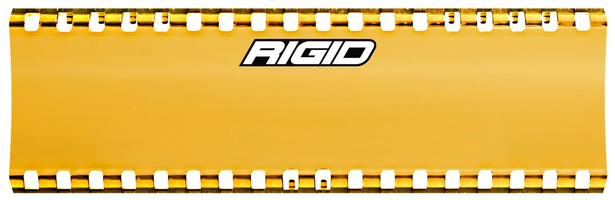 RIGID Industries 105863 Light Cover For 6 Inch SR-Series LED Lights, Amber, Single product image